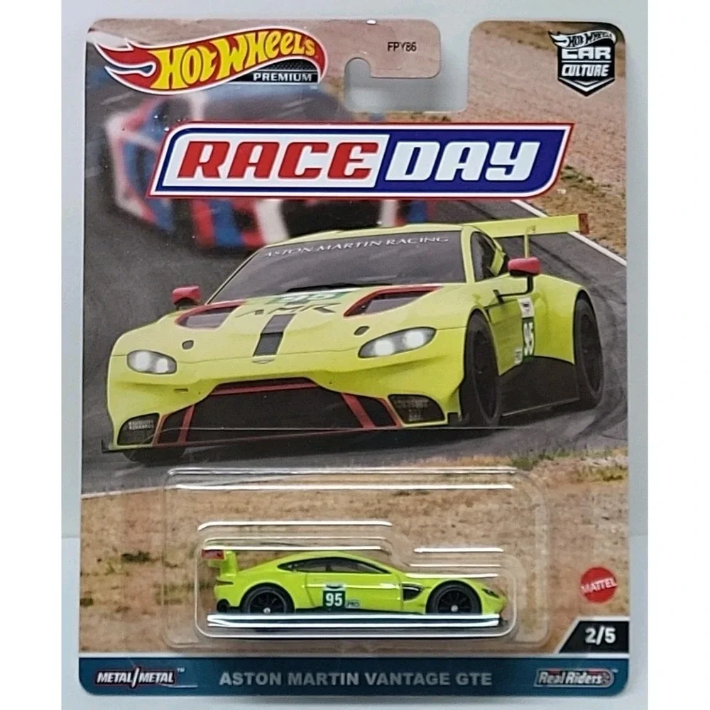 New Hot Wheels Car Culture‎ Race Day 1:64 Aston Martin Vantage#95 GTE (2/5) Toy
